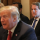 White House Counsel Don McGahn (R) attends a cabinet meeting with U.S. President Donald Trump in the Cabinet Room at the White House October 17, 2018 in Washington, DC.